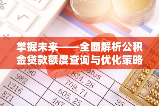 仪征掌握未来——全面解析公积金贷款额度查询与优化策略
