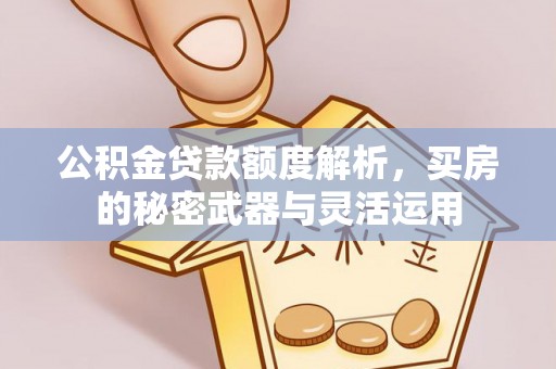 仪征公积金贷款额度解析，买房的秘密武器与灵活运用