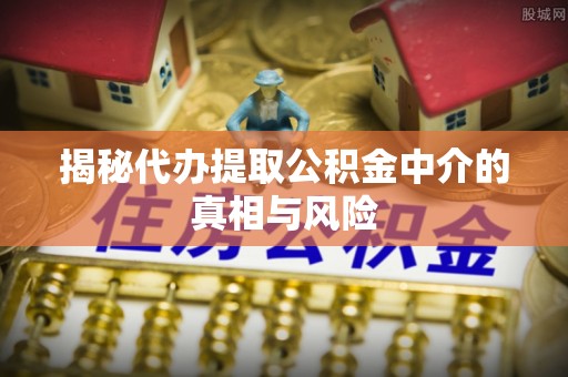 仪征揭秘代办提取公积金中介的真相与风险