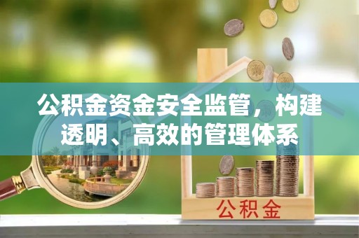 仪征公积金资金安全监管，构建透明、高效的管理体系