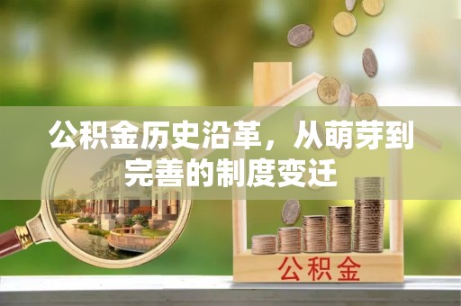 仪征公积金历史沿革，从萌芽到完善的制度变迁