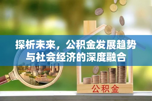 仪征探析未来，公积金发展趋势与社会经济的深度融合