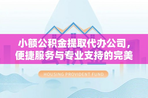 仪征小额公积金提取代办公司，便捷服务与专业支持的完美结合