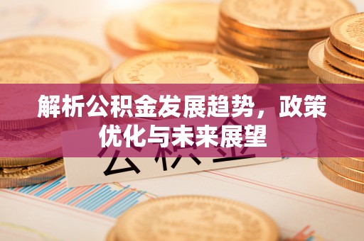 仪征解析公积金发展趋势，政策优化与未来展望