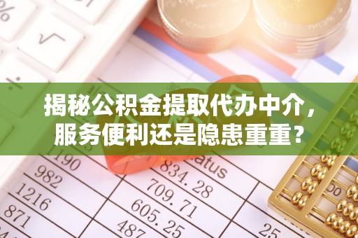 仪征揭秘公积金提取代办中介，服务便利还是隐患重重？