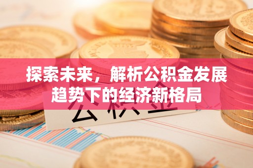 仪征探索未来，解析公积金发展趋势下的经济新格局
