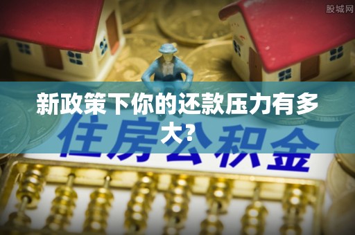 仪征新政策下你的还款压力有多大？